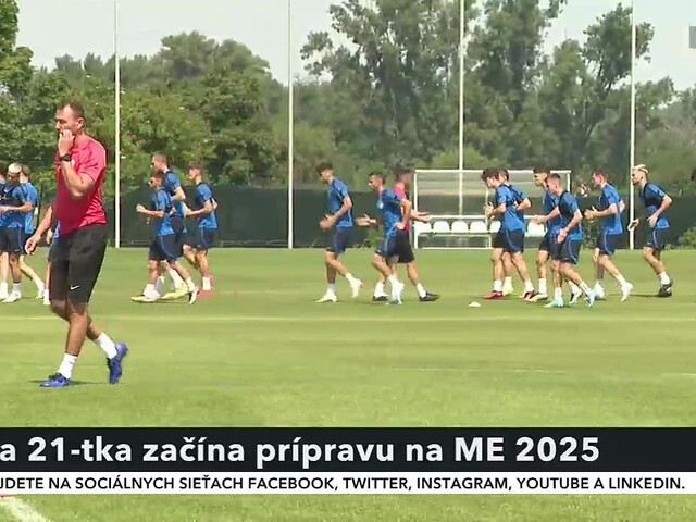 Naša futbalová 21-tka začína prípravu na ME 2025. Slovensko je organizátorom šampionátu