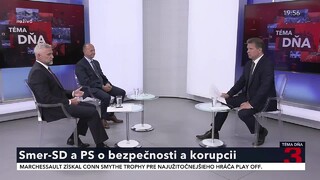Smer-SD a PS o bezpečnosti a korupcii