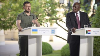 Lídri afrických krajín rokovali so Zelenským. Návštevu nazvali mierovou misiou