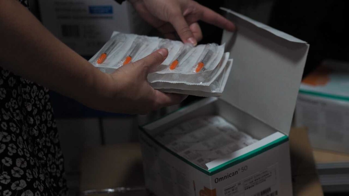 Sterilné ihly na injekčné užívanie