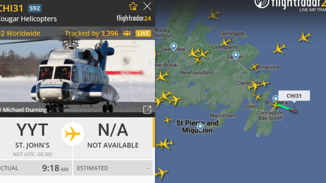 Pátrajúca helikoptéra