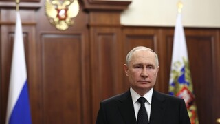 Prejav ruského prezidenta V. Putina o postupe vagnerovcov