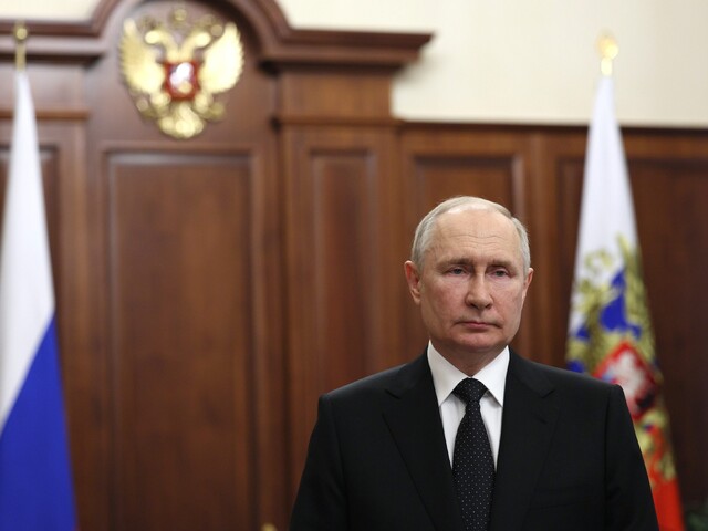 Prejav ruského prezidenta V. Putina o postupe vagnerovcov