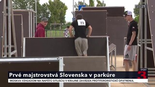 Parkúr zažíva v poslednom období veľký rozmach. V Bratislave boli prvé majstrovstvá Slovenska