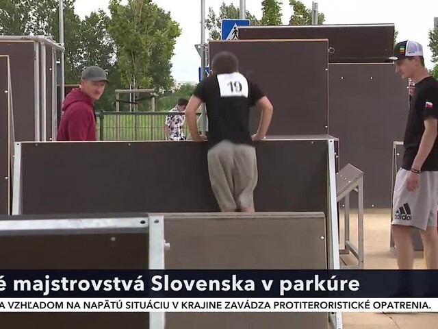 Parkúr zažíva v poslednom období veľký rozmach. V Bratislave boli prvé majstrovstvá Slovenska
