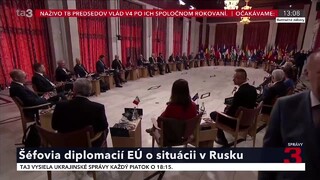 V Luxembursku šéfovia diplomacií EÚ diskutujú o situácii v Rusku. Otázkou sú aj vzťahy s Latinskou Amerikou