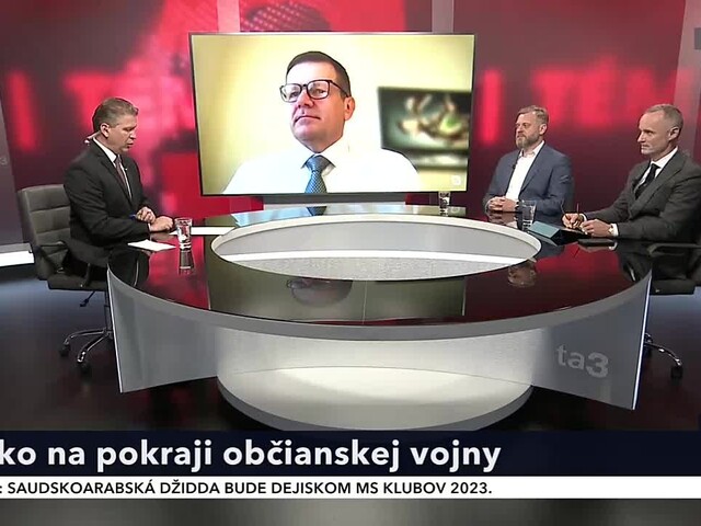 Vzbura ukázala, že Rusko je Potemkinova dedina, myslí si Krúpa. Putinova aura je naštrbená, dodal Valášek