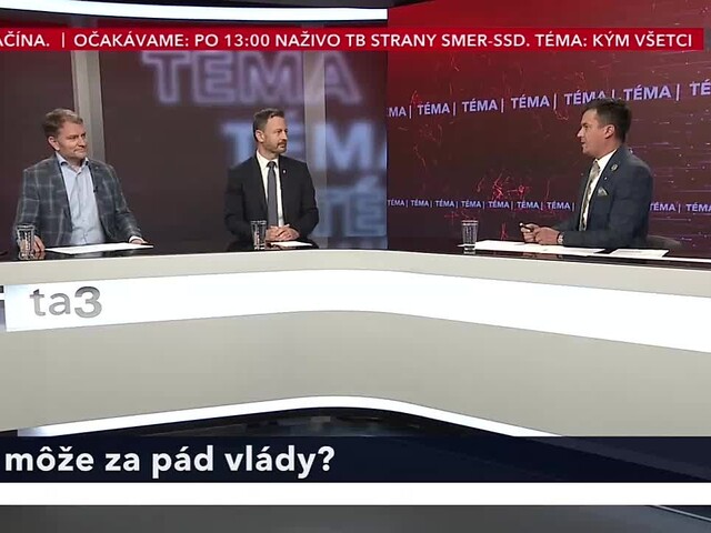 Kto môže za pád vlády? / Treba odvolať B. Kollára? / Spoja sa Matovič a Heger po voľbách?