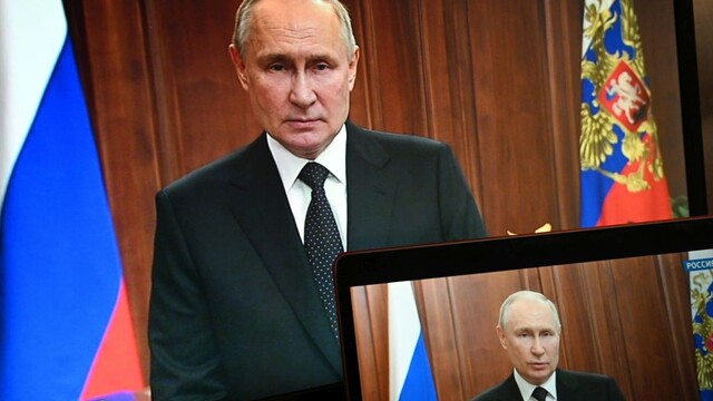 Vladimir Putin prehovoril k národu