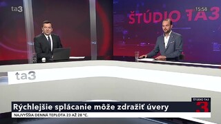 Môže rýchlejšie splácanie zdražiť úvery? Odpovedal nám Ján Porázik
