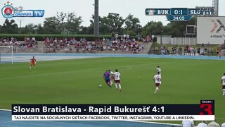 Slovanu Bratislava sa v prípravných zápasoch darí, zdolal aj Rapid Bukurešť