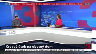 Rusi zaútočili na obytný dom v Ľvove strelami kalibr z Čierneho mora. Dom zasiahli trosky rakety