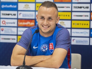 Na snímke slovenský futbalový reprezentant Stanislav Lobotka.