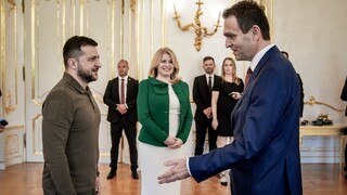 Zelenskyj navštívil Bratislavu. Perspektíva Ukrajiny je v NATO, povedala prezidentka