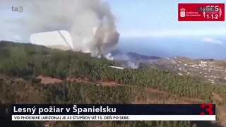 V Španielsku vypukol rozsiahly lesný požiar. Evakuovali vyše 500 ľudí