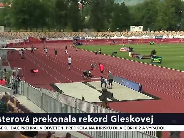 Banskobystrické Štiavničky zažili veľký atletický sviatok. Forsterová prekonala rekord Gleskovej