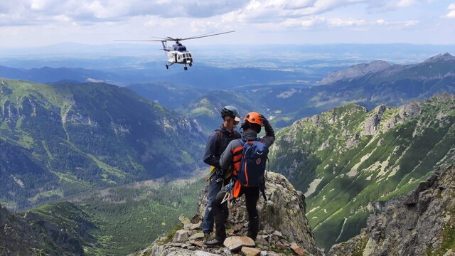 FOTO: Nešťastie vo Vysokých Tatrách. Poľský horolezec neprežil pád z Veľkej Ľadovej veže
