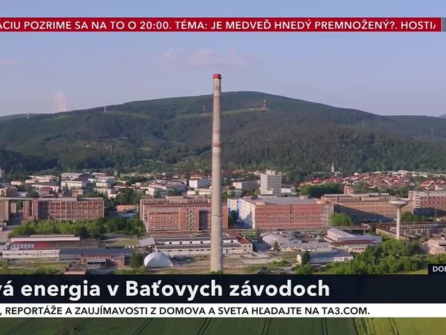 Nová energia v Baťových závodoch mení priemysel. Energetickú sieť nahradili úspornejšie technológie
