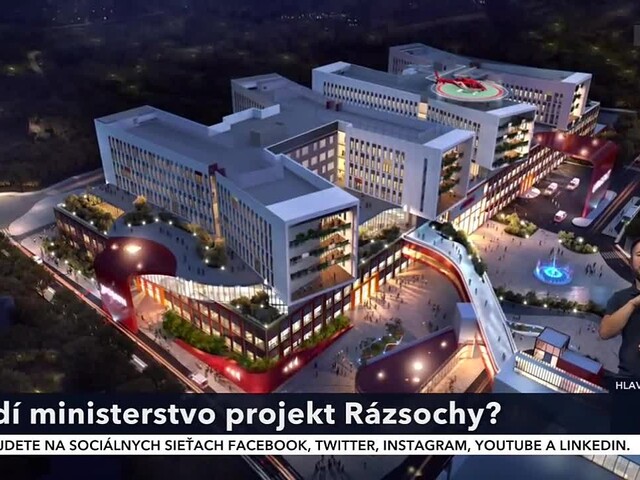 Projektanti nemocnice Rázsochy sa sťažujú na rezort zdravotníctva. Odmieta vraj prevziať časť projektu