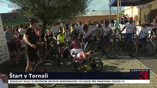 Podujatie Káčer na bicykli pokračuje. Tretí deň odštartoval v Tornali