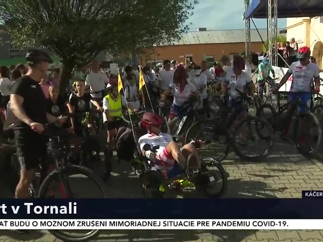 Podujatie Káčer na bicykli pokračuje. Tretí deň odštartoval v Tornali