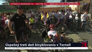 Úspešný tretí deň bicyklovania. Ako Káčera privítali v Tornali?