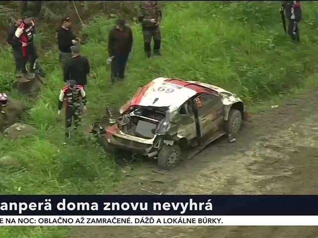 Rovanpäre opäť nevyhral domáce fínske rely. V úvodnej etape mal veľkú smolu