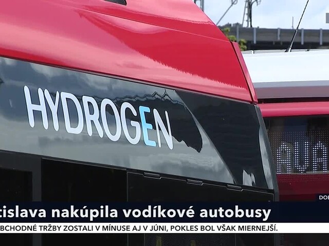Slovensko opäť o čosi viac dbá na ekológiu. V Bratislave premávajú vodíkové autobusy