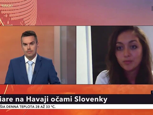 Požiare na Havaji očami Slovenky. Ako vyzerala evakuácia?