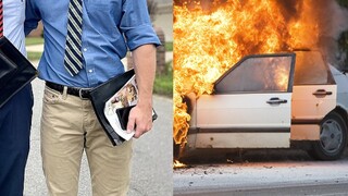 Polícia vyšetruje výbuchy áut pri modlitebni Jehovových svedkov