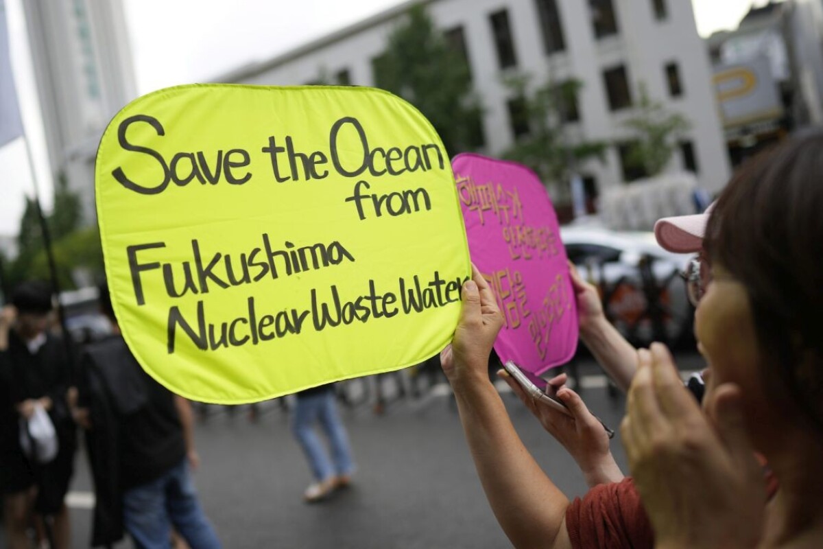 Fukušima - protesty