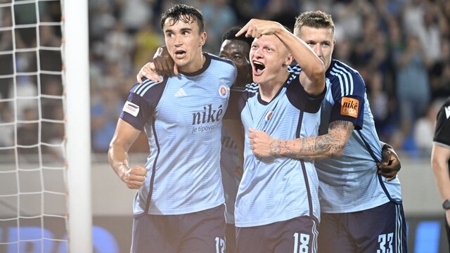 Slovan zdolal Aris Limassol. Tolič a Strelec sa v 1. zápase play off postarali o výhru