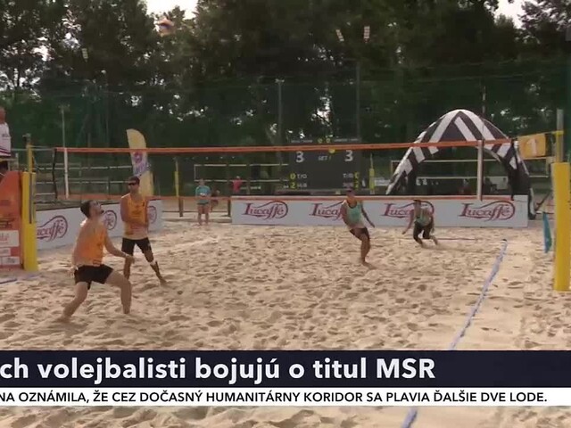 Beach volejbalisti bojujú o slovenský titul. Trojmesačná séria vrcholí na Draždiaku
