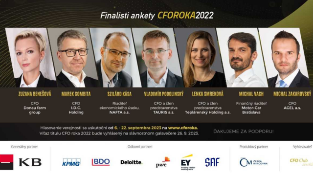 Finalisti a finalistky