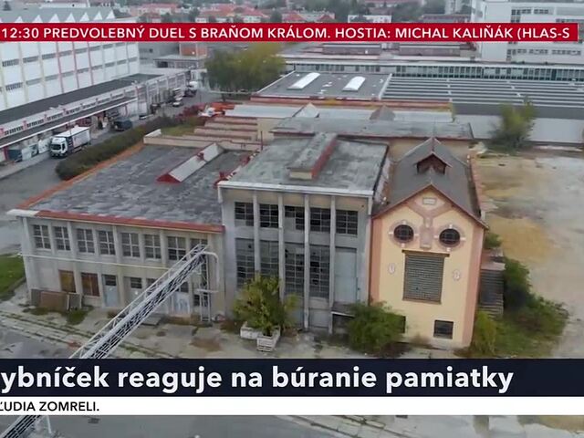 Rybníček reaguje na búranie pamiatky. Krajská prokuratúra bude Merinu riešiť