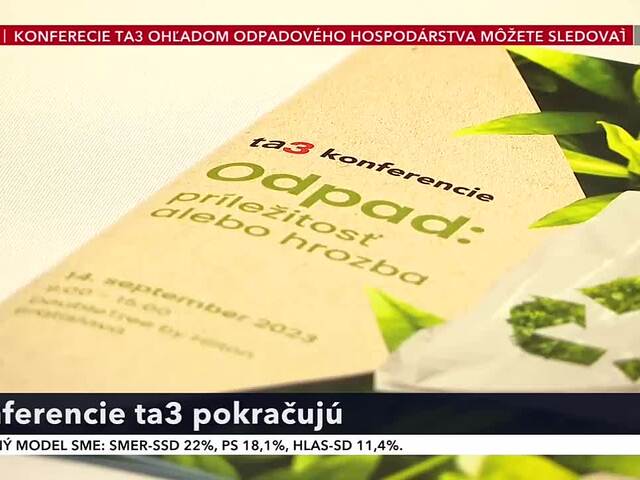 Ako bojovať s odpadom, aby nekončil na skládkach? Odpovede hľadala konferencia ta3