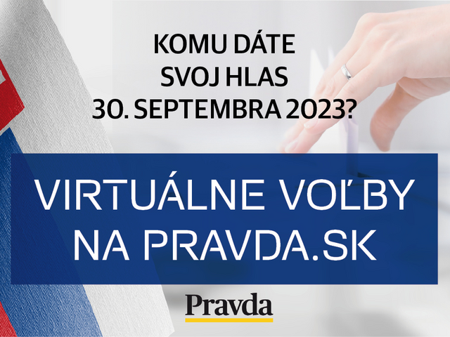 Virtuálne voľby PRAVDY: Komu dáte svoj hlas 30. septembra 2023? Hlasujte už teraz a vyhrajte