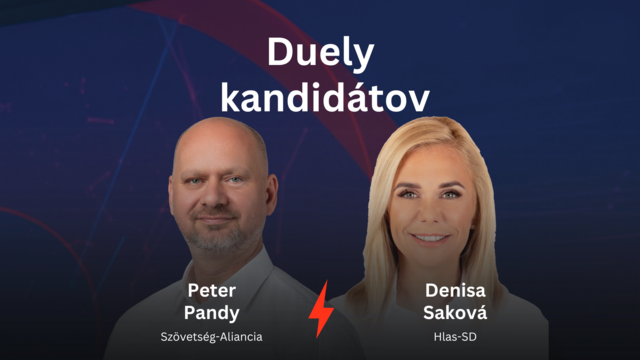Peter Pandy Aliancia Denisa Saková Hlas-SD