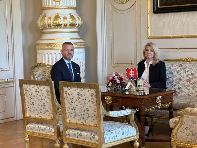 Prezidentka prijala Pellegriniho. Nebudem žiadny podržtaška, odkazuje líder Hlasu