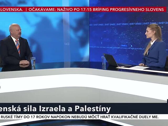 Konflikt medzi Izraelom a Palestínou stupňuje. Ofenzíva je nevyhnutná, útok bol naozaj masívny, myslí si Macko
