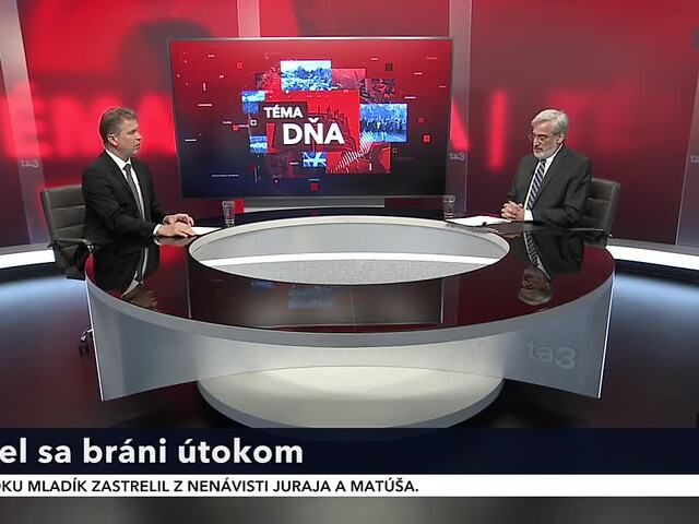 Izrael sa bráni útokom / Ján Kubiš o konflikte na Blízkom východe