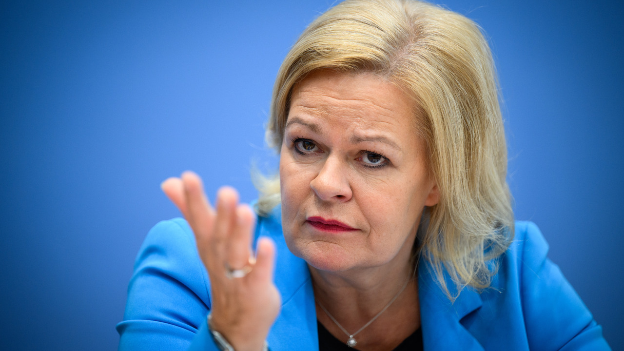 Nancy Faeser nemecko 