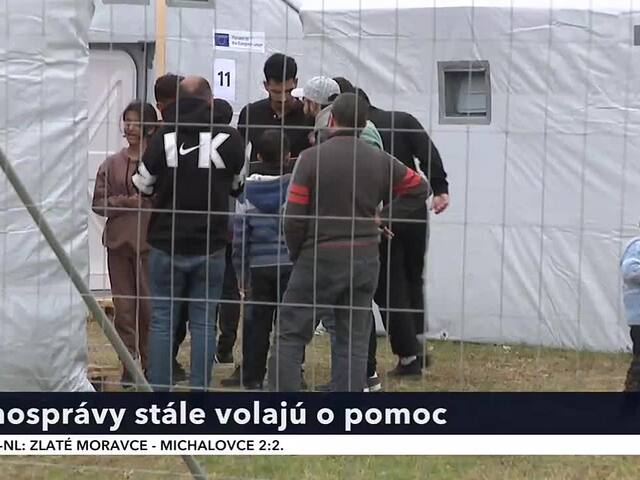 Samosprávy stále volajú o pomoc s migrantmi. Núdzové prístrešky považujú za nedostatočné