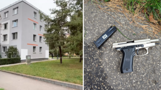 Polícia zasahovala v Bratislave. V jednom z bytov sa strieľalo, policajti podozrivého zadržali
