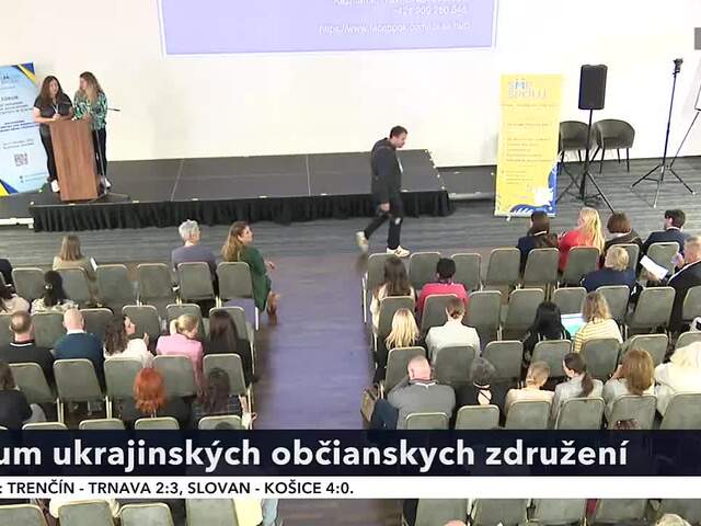 Fórum ukrajinských občianskych združení. Zúčastnilo sa mnoho organizácií