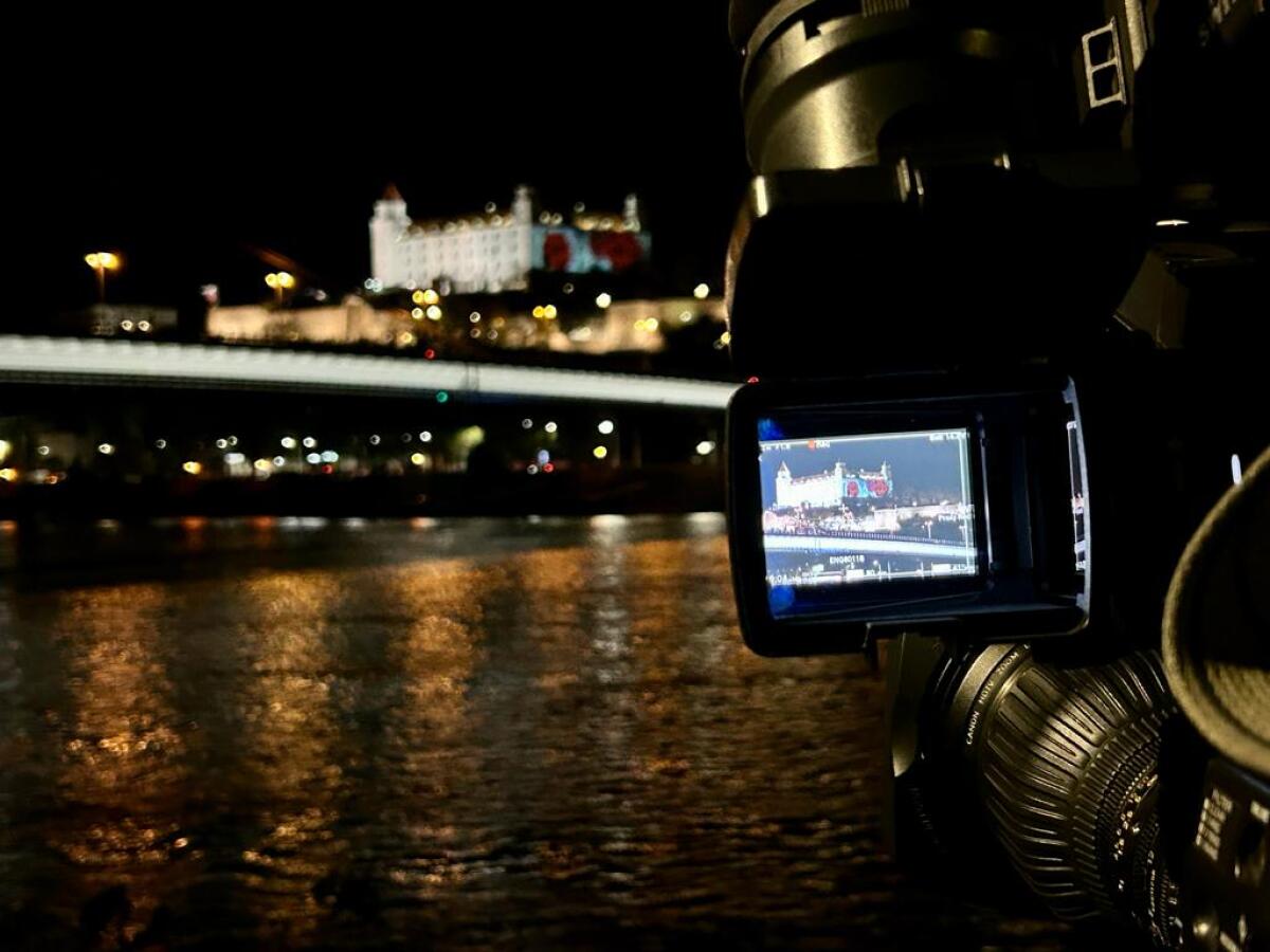 Bratislavský hrad 11. novembra 2023