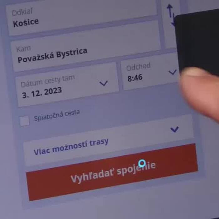 listok na vlak