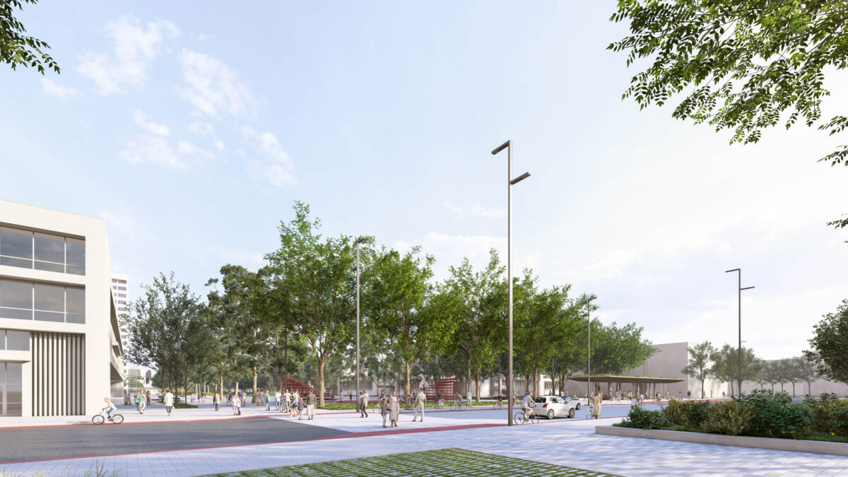 Námestie slobody po rekonštrukcií