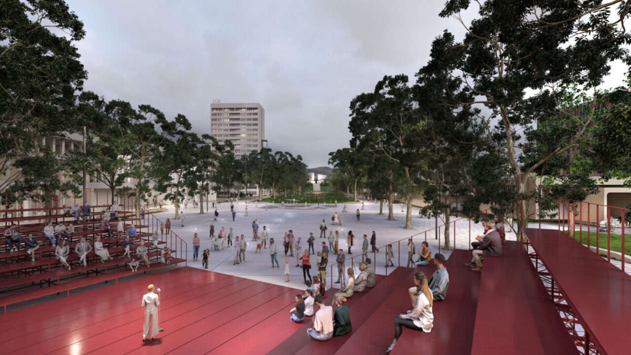 Námestie slobody po rekonštrukcií