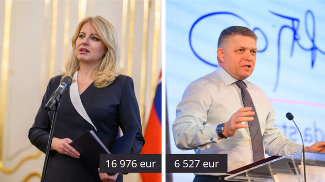 Zuzana Čaputová/Robert Fico